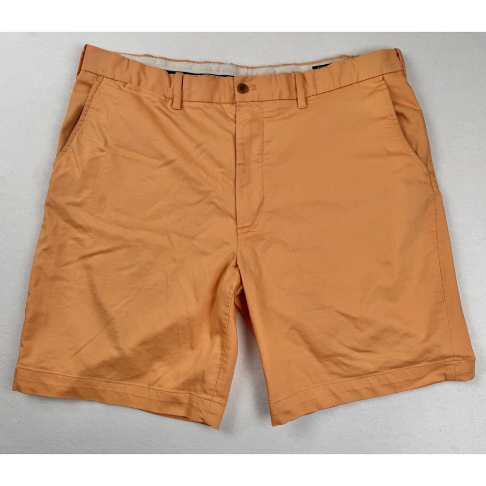 Polo Golf Ralph Lauren Orange Cotton Twill Stretch Shorts Classic Fit‎ 36